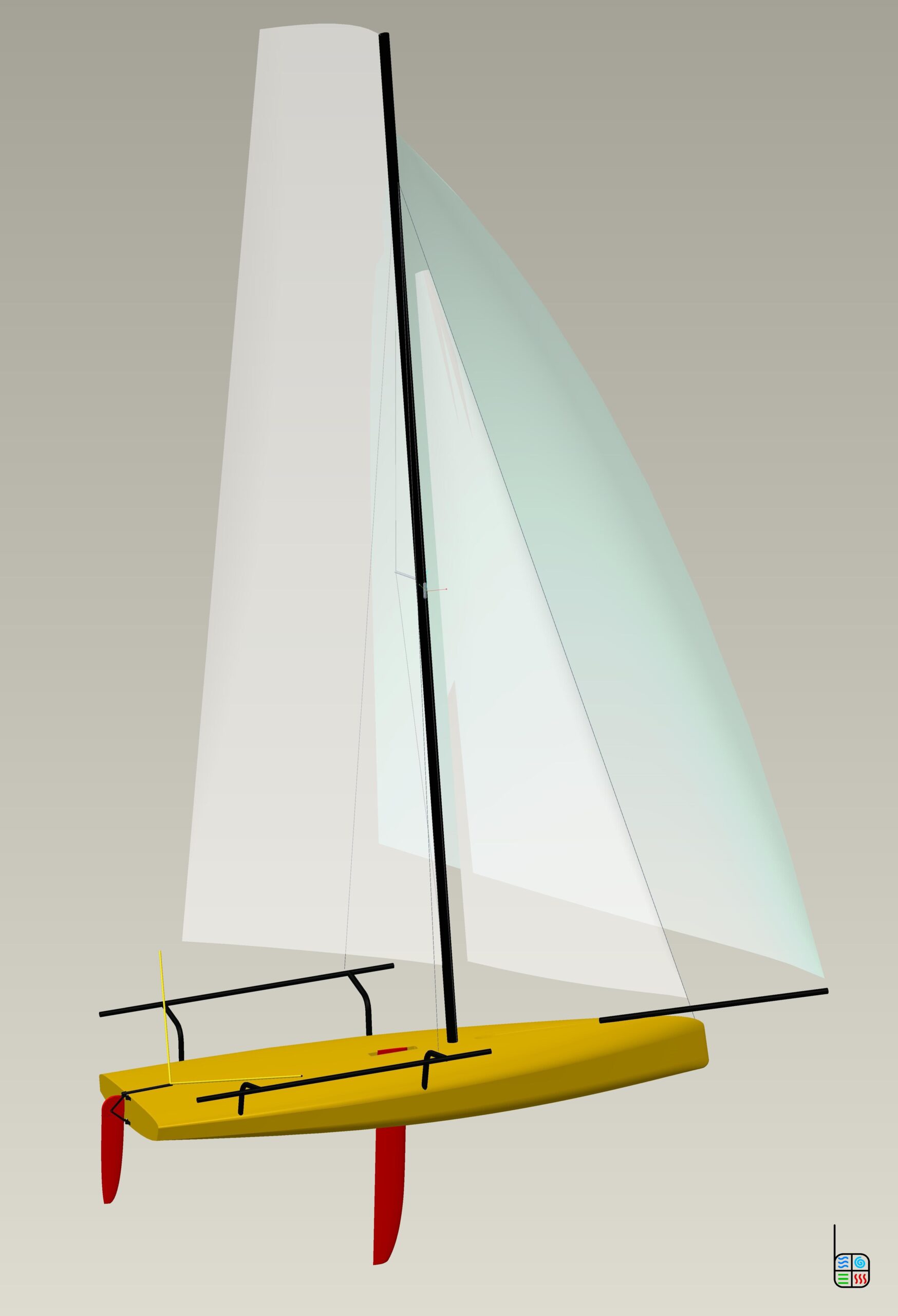 Bamboo_Fiber_Yacht_Engineering_CAD_3D