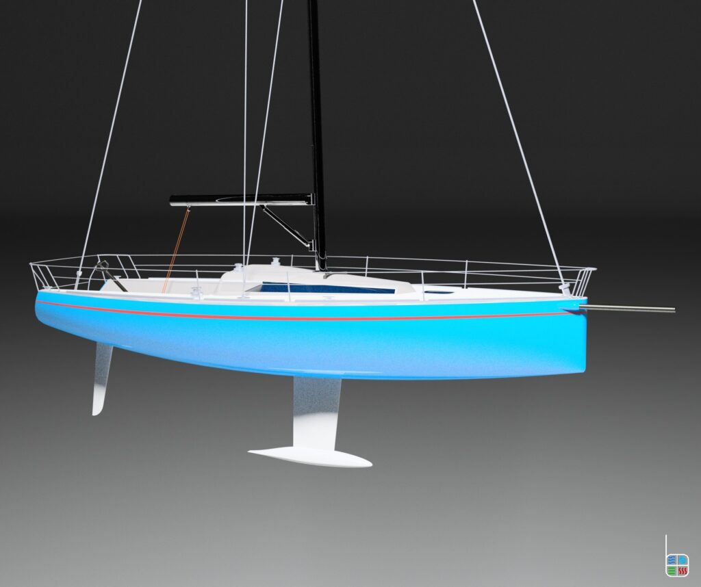 Sailing_Yacht_30foot_Render_3D_CAD_Design